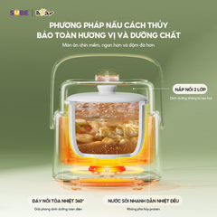 Nồi Nấu Chậm Bear 1L SB-NNC10