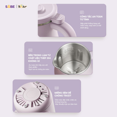 Máy Làm Sữa Hạt Bear 0.6L SB-SH06D