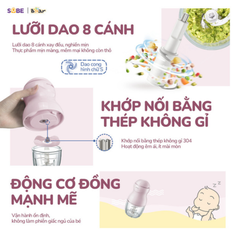 Máy Xay Ăn Dặm 0.3L Bear GR-B03V8