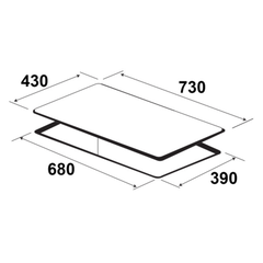 Bếp từ Kaff KF-FL866GII