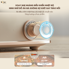 Nổi Lẩu Nướng Đa Năng 2 Khay Bear SB-NL45K