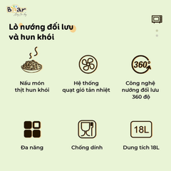 Lò Nướng Và Hấp Bear DKX-C20R5