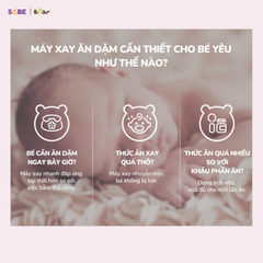 Máy Xay Ăn Dặm 0.3L Bear GR-B03V8