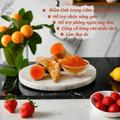 TINH BỘT NGHỆ ĐỎ VÂN DI 500gr