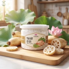 TINH BỘT CỦ SEN - NGUYÊN CHẤT TỪ CỦ SEN TƯƠI NGHỆ AN