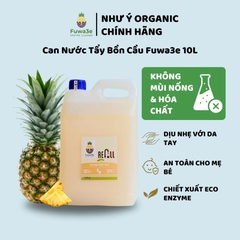 VỆ SINH BỒN CẦU FUWA3E - SỨC MẠNH ENZYME TỪ DỨA VÀ BỒ HÒN