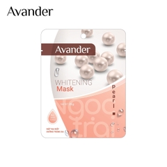 Mặt nạ giấy dưỡng trắng da Ngọc trai Avander 25g