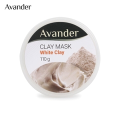 Mặt nạ đất sét Trắng Avander 110g