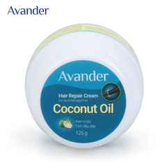 Kem ủ tóc Tinh dầu dừa Avander 125g