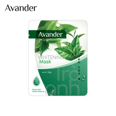 Mặt nạ giấy dưỡng trắng da Trà xanh Avander 25g