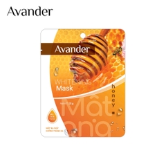 Mặt nạ giấy dưỡng trắng da Mật ong Avander 25g