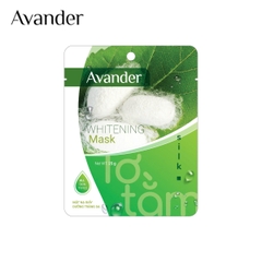 Mặt nạ giấy dưỡng trắng da Tơ tằm Avander 25g
