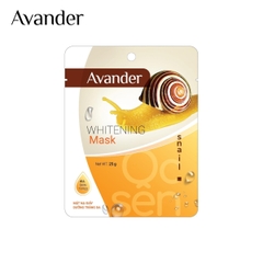Mặt nạ giấy dưỡng trắng da Ốc sên Avander 25g