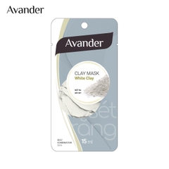 Mặt nạ đất sét Trắng Avander 15ml