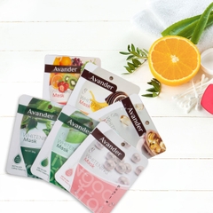 Mặt nạ giấy dưỡng trắng da Trà xanh Avander 25g