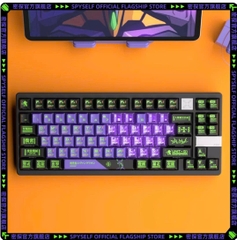 [Keycap Đẹp] Bộ Keycap bàn phím Eva Trong Suốt | CHERRY | Eva Trong Suốt