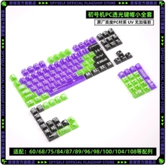 [Keycap Đẹp] Bộ Keycap bàn phím Eva Trong Suốt | CHERRY | Eva Trong Suốt