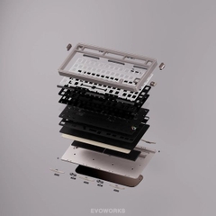 [HÀNG SẴN] Bàn Phím Cơ Custom EVO75 Keyboard | 3 Modes | Nhôm | Led RGB