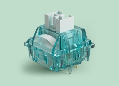 [CHÍNH HÃNG] Clicky AKKO Switch Creamy Cyan ( Clicky / 5 pin / Lẻ 1 switch) Prelubed