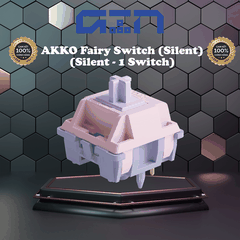 [CHÍNH HÃNG] Silent AKKO Switch Fairy Switch ( Silent / 5 pin / Lẻ 1 switch) Prelubed