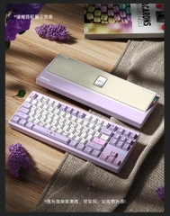Bàn phím cơ Crush80 / Nhôm CNC / Led RGB / Hotswap / PIN 7000mah