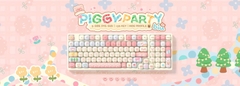 Bộ AKKO Keycap set – Piggy Party Cute (PBT Dye-subbed / MOG profile / 139 nút)