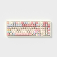 Bộ AKKO Keycap set – Piggy Party Cute (PBT Dye-subbed / MOG profile / 139 nút)