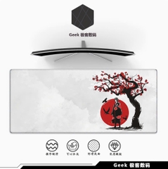 Miếng lót chuột Geek, bàn di chuột, pad chuột cỡ lớn Desk Mat 900x400 độ dày 4mm (Naruto)