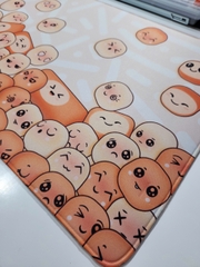 Miếng lót chuột Handmade, bàn di chuột, pad chuột cỡ lớn Desk Mat 900x400 độ dày 5mm (Bánh Mì)