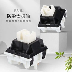 [Âm Clack] Công tắc Switch bàn phím cơ Bsun Taichi | Linear | 45G | Âm nổ