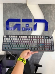 [Màn Led] Bàn phím cơ AULA F108 Pro | 3mode | Hotswap | Led RGB | Màn Hình TFT
