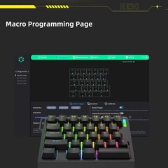 [HÀNG SẴN] Bàn Phím Cơ Gaming Rút Gọn Một Tay Rapid Trigger Zouya HE30 | 8K Hz | Chuyên game