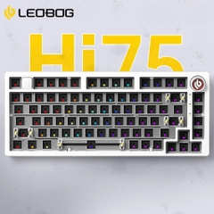 [HÀNG SẴN] KIT bàn Phím Cơ Custom Leobog HI75C | 3 Modes | Nhôm | Led RGB