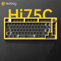 [HÀNG SẴN] KIT bàn Phím Cơ Custom Leobog HI75C | 3 Modes | Nhôm | Led RGB
