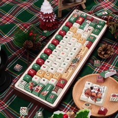 [Keycap Đẹp] Bộ Keycap bàn phím Christmas | PBT | Dày dặn