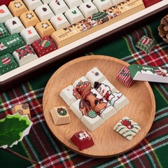 [Keycap Đẹp] Bộ Keycap bàn phím Christmas | PBT | Dày dặn