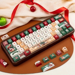 [Keycap Đẹp] Bộ Keycap bàn phím Christmas | PBT | Dày dặn