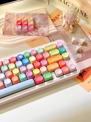 [Keycap Đẹp] Bộ Keycap bàn phím Gummy Bear | MOA | CUTE
