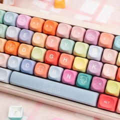 [Keycap Đẹp] Bộ Keycap bàn phím Gummy Bear | MOA | CUTE