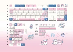 [Keycap Đẹp] Bộ Keycap bàn phím Pure Heart Beats | CHERRY | CUTE | PINK
