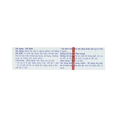 Thuốc Đại Tràng Nhất Nhất điều trị viêm đại tràng, tiêu chảy, rối loạn tiêu hóa (2 vỉ x 10 viên)