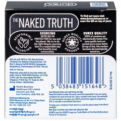 Bao cao su Durex Kingtex ôm sát, vừa vặn (49mm - 3 cái)