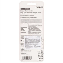 Nhiệt kế điện tử Omron MC-246 đo nhiệt độ cho trẻ khi sốt