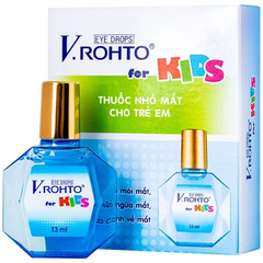 Thuốc nhỏ mắt V.Rohto For Kids giảm mỏi mắt, đỏ mát, ngứa mắt (13ml)