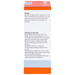 Siro Halixol 15mg/5ml điều trị hen phế quản và viêm phế quản (100ml)