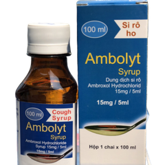 Thuốc Ambolyt điều trị triệu chứng trên hô hấp lọ 100ml