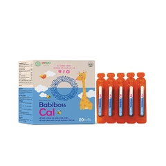 BABIBOSS CAL: hỗ trợ xương và răng chắc khỏe
