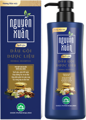Dầu gội dược liệu Nguyên Xuân sạch gàu
