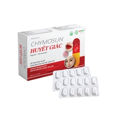 CHYMOSUN HUYẾT GIÁC: giảm phù nề, sưng tấy, bầm tím