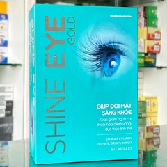 Shine Eye Gold: hỗ trợ giảm nguy cơ thoái hóa điểm vàng, đục thủy tinh thể